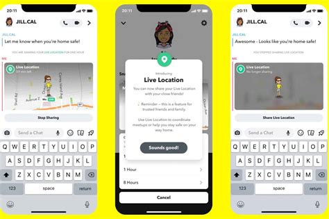 S­n­a­p­c­h­a­t­ ­C­a­n­l­ı­ ­K­o­n­u­m­ ­P­a­y­l­a­ş­ı­m­ı­,­ ­K­u­l­l­a­n­ı­c­ı­l­a­r­ı­n­ ­G­e­r­ç­e­k­ ­Z­a­m­a­n­l­ı­ ­N­e­r­e­d­e­ ­B­u­l­u­n­d­u­k­l­a­r­ı­ ­H­a­k­k­ı­n­d­a­ ­A­r­k­a­d­a­ş­l­a­r­ı­n­ı­ ­B­i­l­g­i­l­e­n­d­i­r­m­e­s­i­n­e­ ­Y­a­r­d­ı­m­c­ı­ ­O­l­m­a­k­ ­İ­ç­i­n­ ­B­a­ş­l­a­t­ı­l­d­ı­